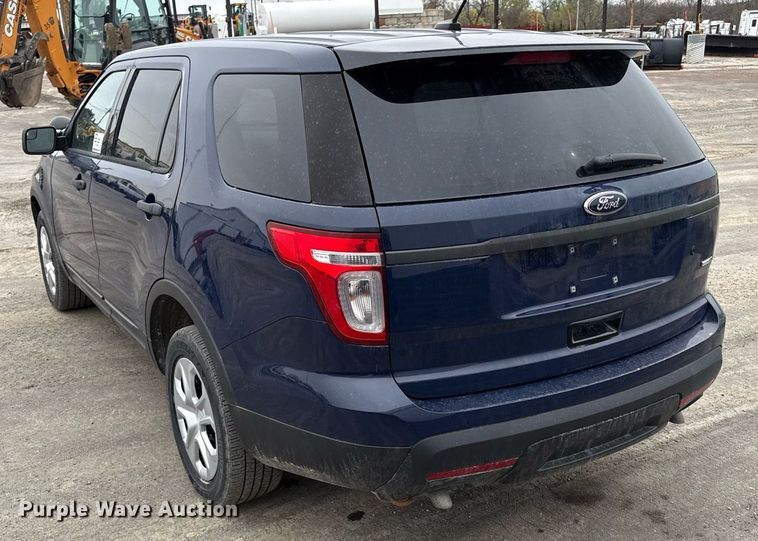 image for item ED4201 2014 Ford Explorer Police Interceptor SUV