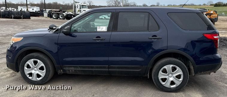 image for item ED4201 2014 Ford Explorer Police Interceptor SUV