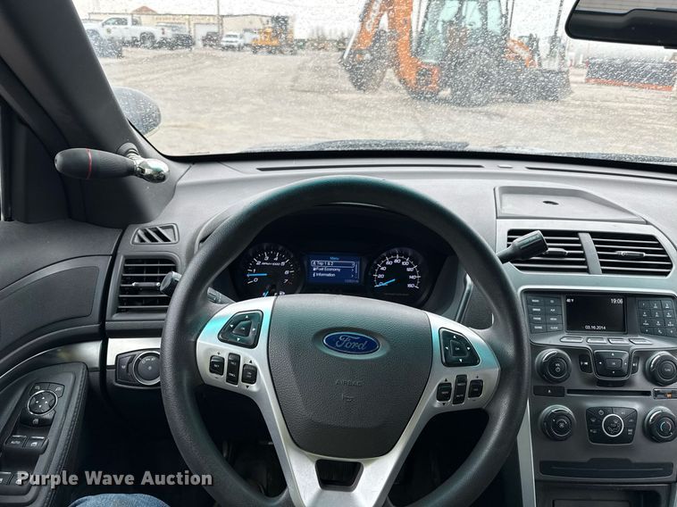 image for item ED4201 2014 Ford Explorer Police Interceptor SUV