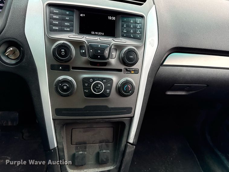 image for item ED4201 2014 Ford Explorer Police Interceptor SUV