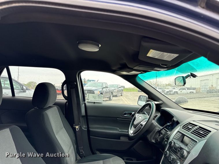 image for item ED4201 2014 Ford Explorer Police Interceptor SUV