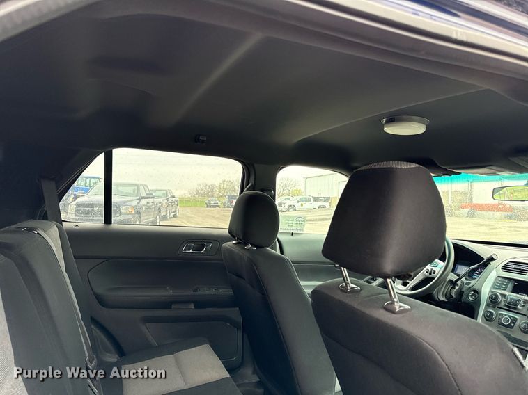 image for item ED4201 2014 Ford Explorer Police Interceptor SUV