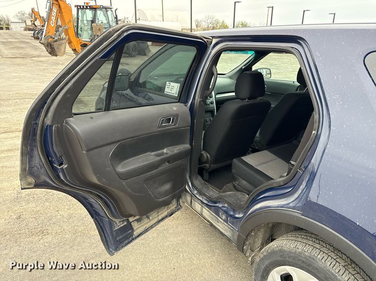 image for item ED4201 2014 Ford Explorer Police Interceptor SUV