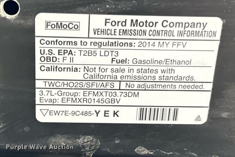 image for item ED4201 2014 Ford Explorer Police Interceptor SUV