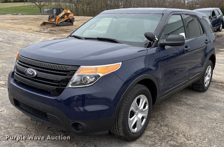image for item ED4202 2014 Ford Explorer Police Interceptor  SUV