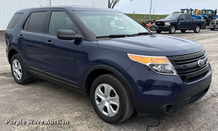 image for item ED4202 2014 Ford Explorer Police Interceptor  SUV
