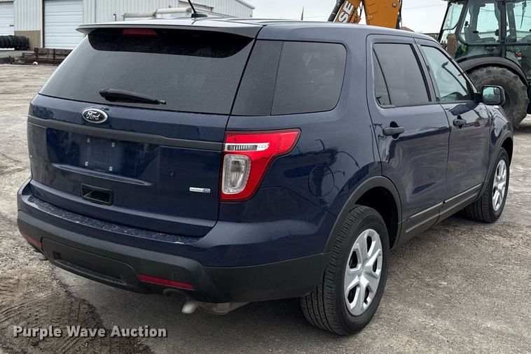image for item ED4202 2014 Ford Explorer Police Interceptor  SUV
