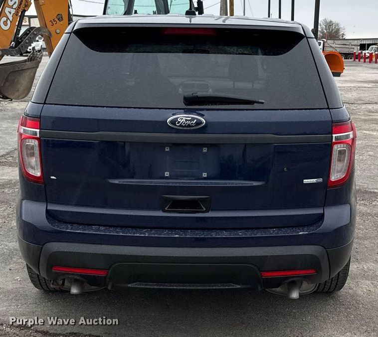 image for item ED4202 2014 Ford Explorer Police Interceptor  SUV