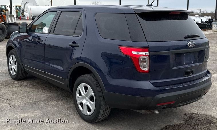 image for item ED4202 2014 Ford Explorer Police Interceptor  SUV