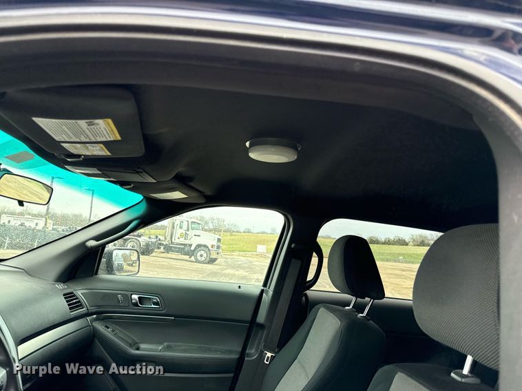 image for item ED4202 2014 Ford Explorer Police Interceptor  SUV