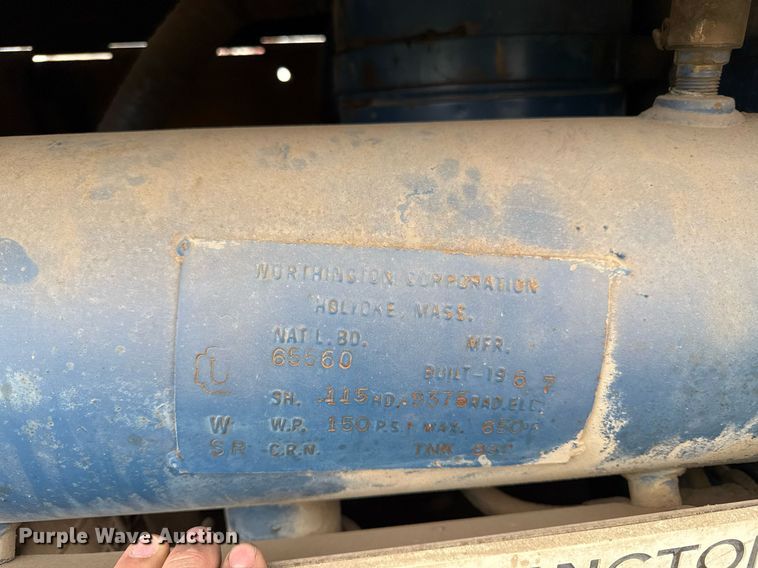 image for item ED4204 Worthington 125 Blue Brute air compressor