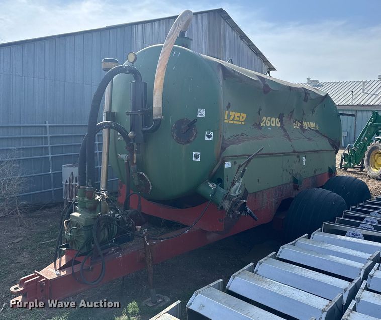 image for item EG6255 Balzer 2600 Magnum manure spreader