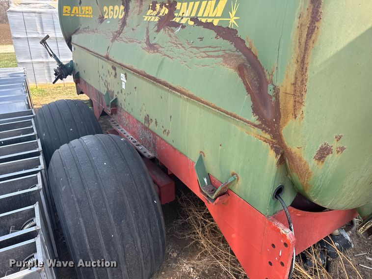 image for item EG6255 Balzer 2600 Magnum manure spreader