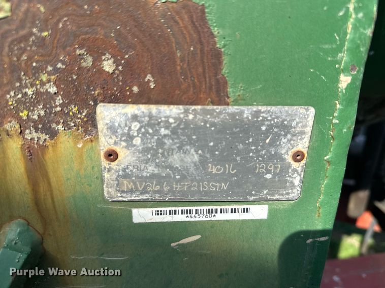 image for item EG6255 Balzer 2600 Magnum manure spreader