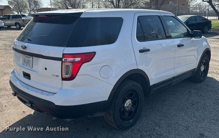 image for item EG6272 2015 Ford Explorer Police Interceptor SUV