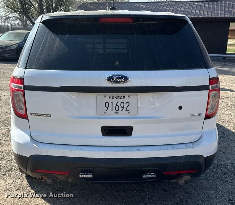 image for item EG6272 2015 Ford Explorer Police Interceptor SUV