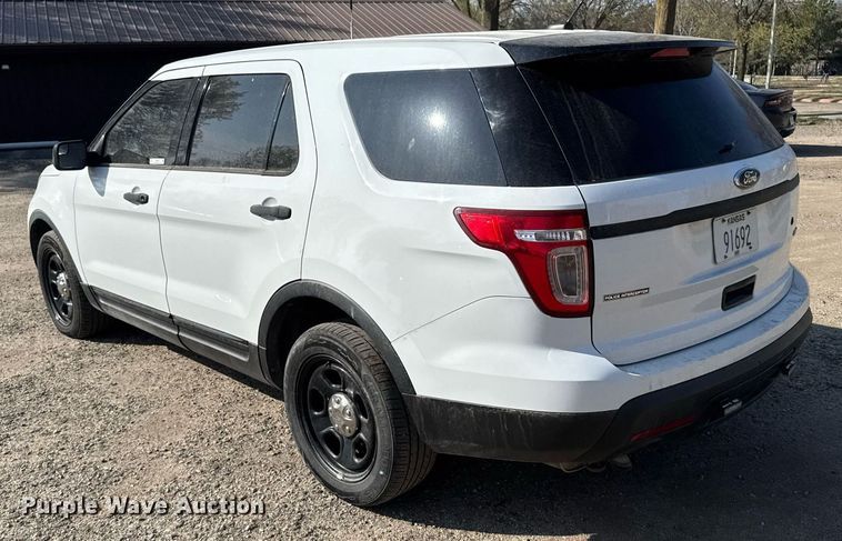 image for item EG6272 2015 Ford Explorer Police Interceptor SUV
