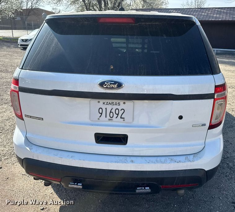 image for item EG6272 2015 Ford Explorer Police Interceptor SUV