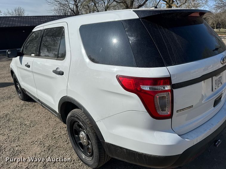 image for item EG6272 2015 Ford Explorer Police Interceptor SUV