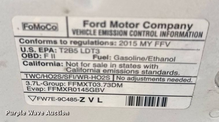 image for item EG6272 2015 Ford Explorer Police Interceptor SUV