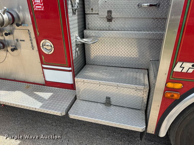 image for item EG6288 1985 Spartan RS20-3064 aerial platform fire truck