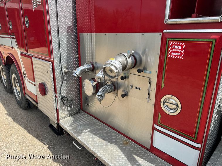 image for item EG6288 1985 Spartan RS20-3064 aerial platform fire truck