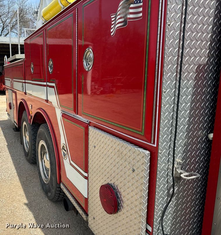 image for item EG6288 1985 Spartan RS20-3064 aerial platform fire truck