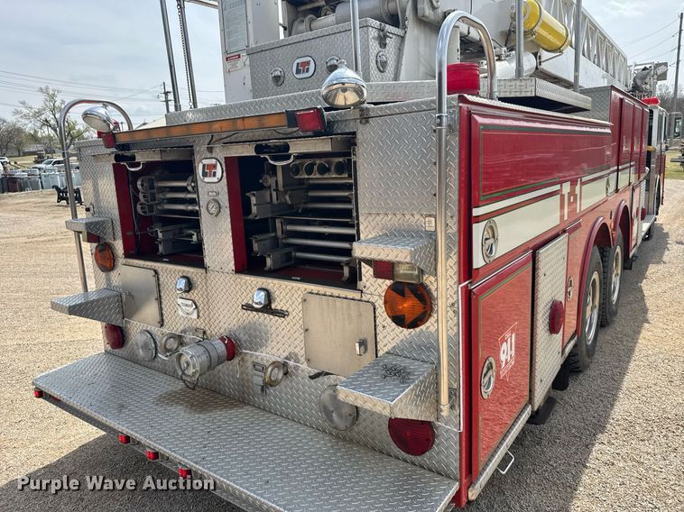 image for item EG6288 1985 Spartan RS20-3064 aerial platform fire truck