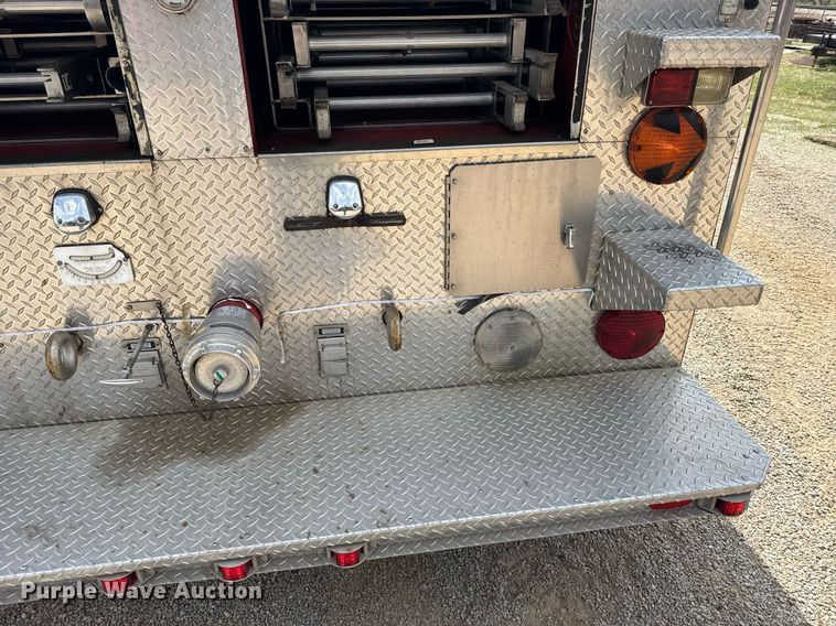 image for item EG6288 1985 Spartan RS20-3064 aerial platform fire truck