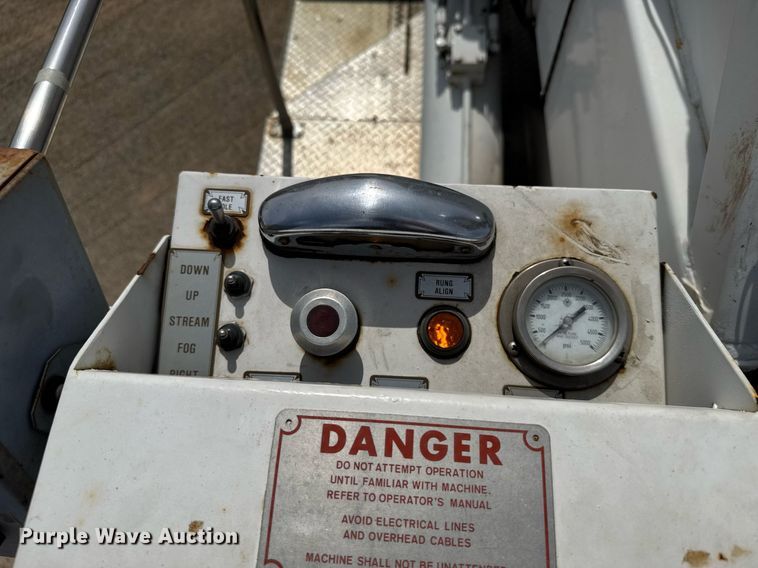 image for item EG6288 1985 Spartan RS20-3064 aerial platform fire truck