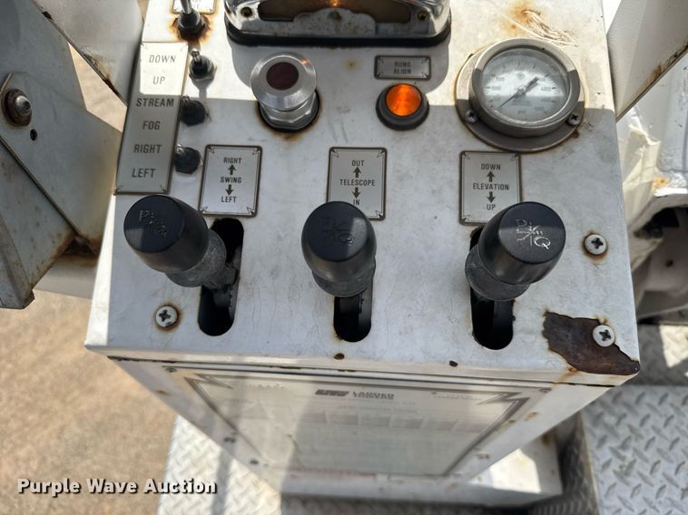 image for item EG6288 1985 Spartan RS20-3064 aerial platform fire truck