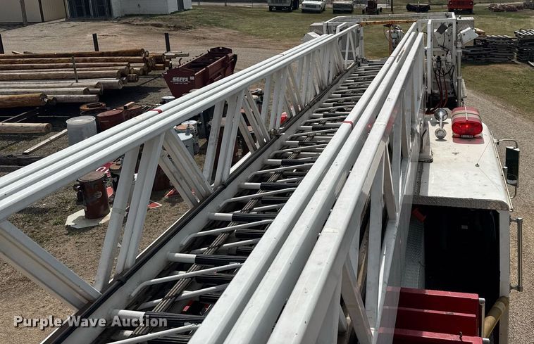 image for item EG6288 1985 Spartan RS20-3064 aerial platform fire truck