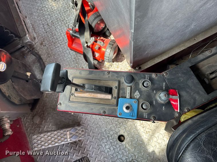 image for item EG6288 1985 Spartan RS20-3064 aerial platform fire truck