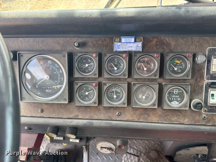 image for item EG6288 1985 Spartan RS20-3064 aerial platform fire truck