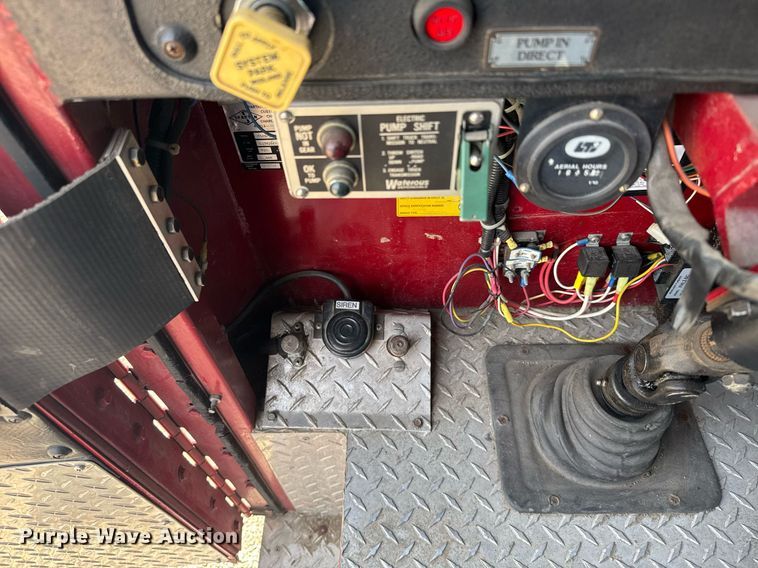 image for item EG6288 1985 Spartan RS20-3064 aerial platform fire truck