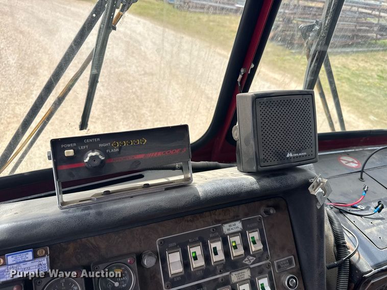 image for item EG6288 1985 Spartan RS20-3064 aerial platform fire truck