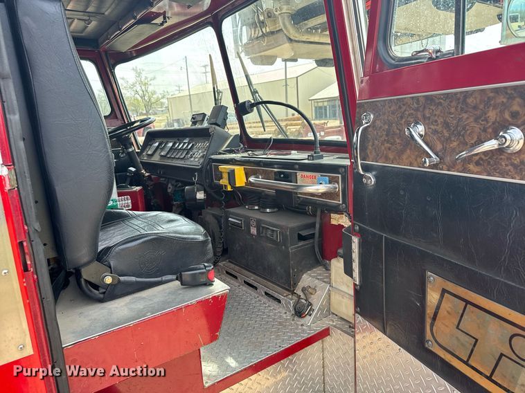 image for item EG6288 1985 Spartan RS20-3064 aerial platform fire truck