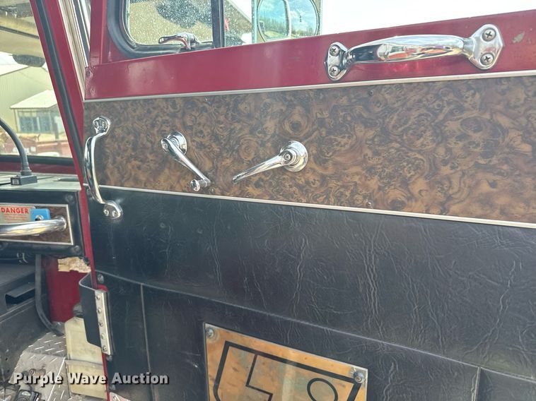 image for item EG6288 1985 Spartan RS20-3064 aerial platform fire truck