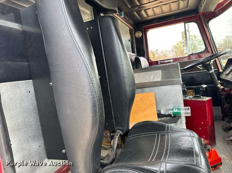 image for item EG6288 1985 Spartan RS20-3064 aerial platform fire truck