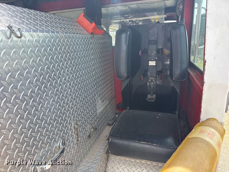 image for item EG6288 1985 Spartan RS20-3064 aerial platform fire truck