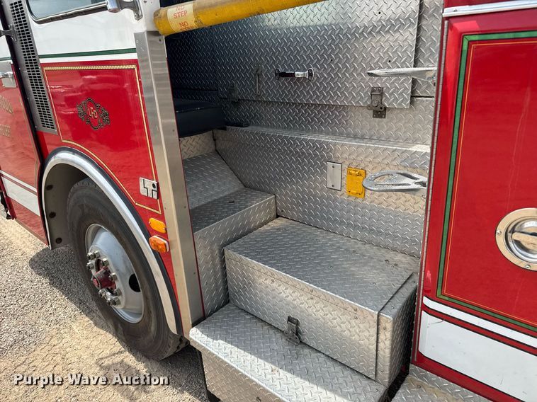 image for item EG6288 1985 Spartan RS20-3064 aerial platform fire truck