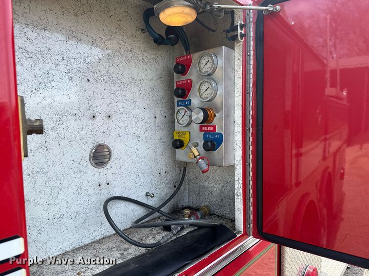 image for item EG6288 1985 Spartan RS20-3064 aerial platform fire truck