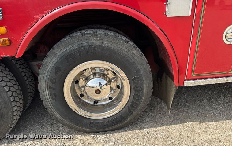 image for item EG6288 1985 Spartan RS20-3064 aerial platform fire truck