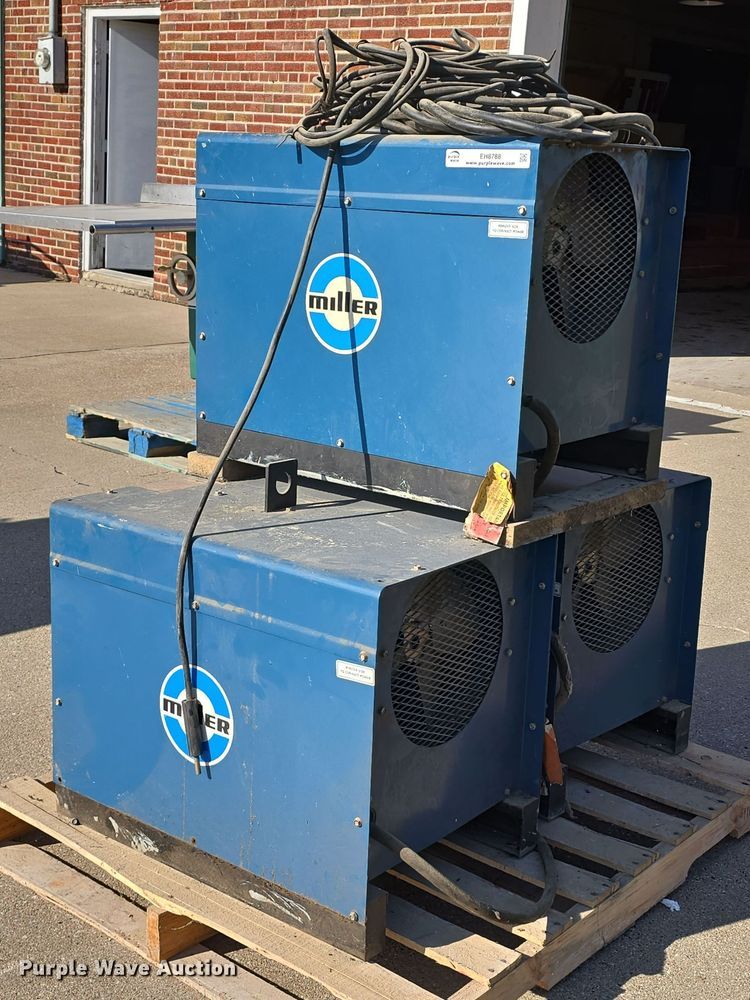 image for item EH8788 (3) Miller Dialarc 250 welders