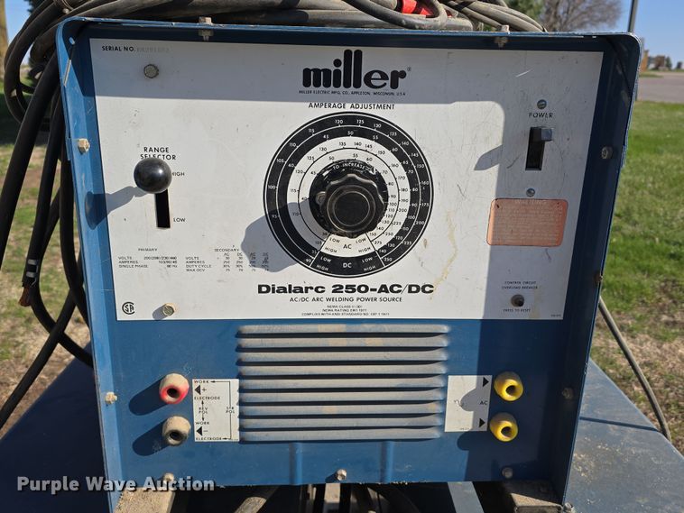 image for item EH8788 (3) Miller Dialarc 250 welders