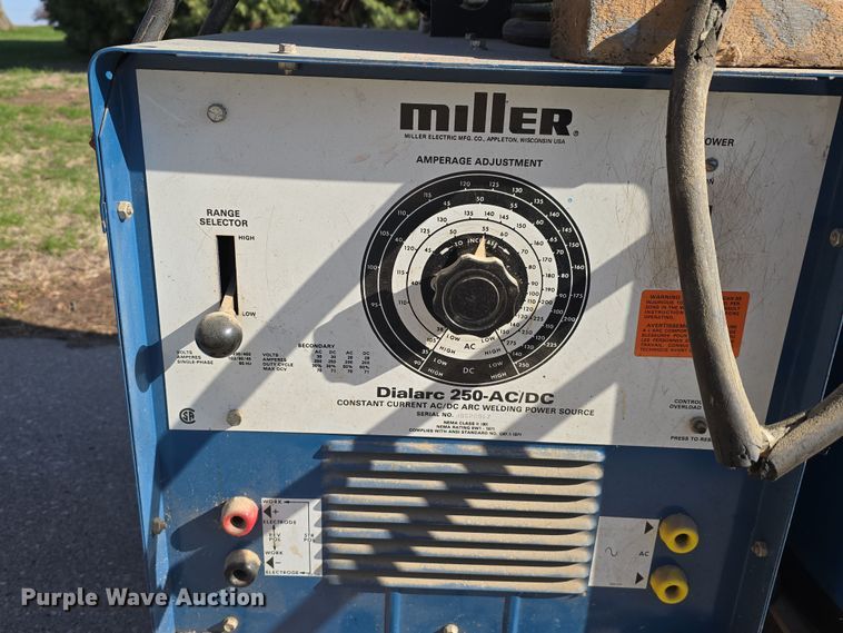 image for item EH8788 (3) Miller Dialarc 250 welders