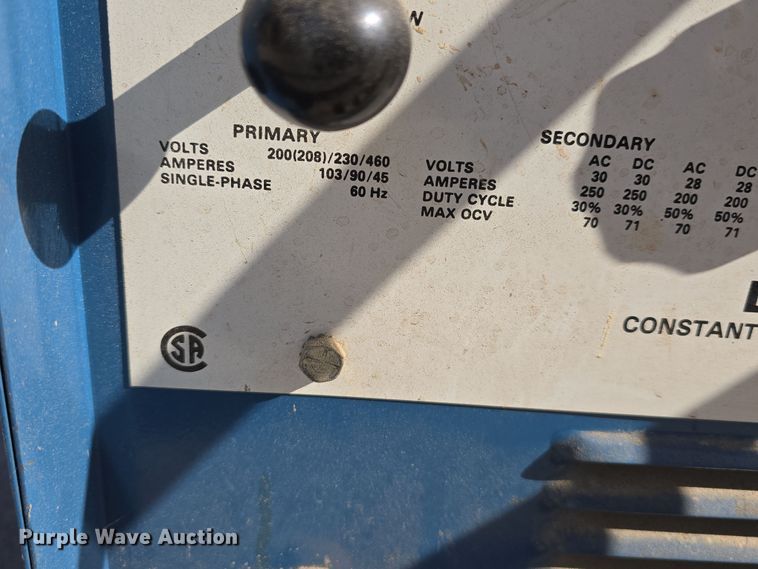 image for item EH8788 (3) Miller Dialarc 250 welders