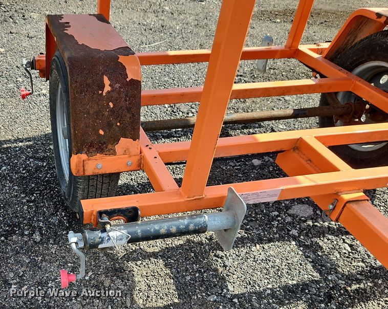 image for item EI8914 K&K Systems arrow board trailer