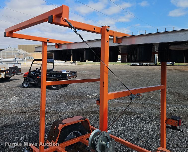 image for item EI8914 K&K Systems arrow board trailer