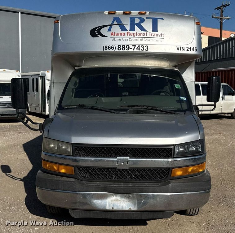 image for item EJ3618 2013 Chevrolet Express G4500 shuttle bus